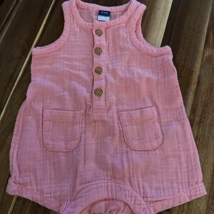 Old Navy Pink Baby Romper